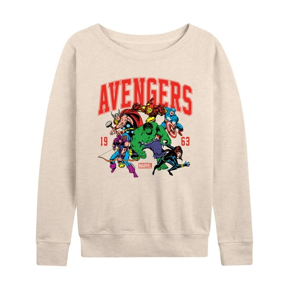 Marvel The Avengers - Collegiate - Women's French Terry Pullover Sweatshirt