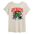 thumbnail image 1 of Marvel The Avengers - Collegiate - Women's Oversized Graphic T-Shirt, 1 of 5