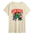 thumbnail image 1 of Marvel The Avengers - Collegiate - Women's Short Sleeve Graphic T-Shirt, 1 of 5