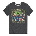 thumbnail image 1 of Marvel The Avengers - Concert Tee Style - Toddler And Youth Short Sleeve Graphic T-Shirt, 1 of 5