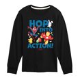 thumbnail image 1 of Marvel The Avengers - Easter Hop Into Action - Toddler And Youth Long Sleeve Graphic T-Shirt, 1 of 5