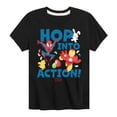 thumbnail image 1 of Marvel The Avengers - Easter Hop Into Action - Toddler And Youth Short Sleeve Graphic T-Shirt, 1 of 5