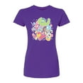 thumbnail image 1 of Marvel The Avengers - Easter Stickers - Juniors Fitted Graphic T-Shirt, 1 of 4