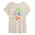 thumbnail image 1 of Marvel The Avengers - Easter Stickers - Women's Oversized Graphic T-Shirt, 1 of 5