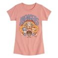 thumbnail image 1 of Marvel The Avengers - Floral - Toddler And Youth Girls Fitted Short Sleeve Graphic T-Shirt, 1 of 5