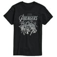 thumbnail image 1 of Marvel The Avengers - Group Logo - Adult Short Sleeve Graphic T-Shirt, 1 of 5