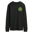 thumbnail image 1 of Marvel The Avengers - Hulk Comic - Adult Long Sleeve Graphic T-Shirt, 1 of 5