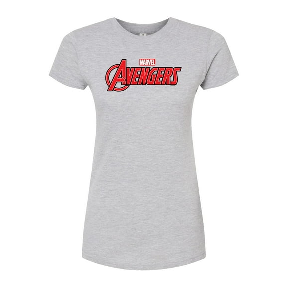 Marvel The Avengers - Logo - Juniors Fitted Graphic T-Shirt