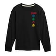 thumbnail image 1 of Marvel The Avengers - Logos - Toddler And Youth Long Sleeve Graphic T-Shirt, 1 of 5