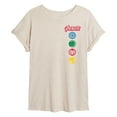 thumbnail image 1 of Marvel The Avengers - Logos - Women's Oversized Graphic T-Shirt, 1 of 5
