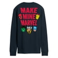 thumbnail image 1 of Marvel - Avengers Make Mine Oversized Long Sleeve Graphic T-Shirt, 1 of 5