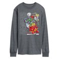 thumbnail image 1 of Marvel The Avengers - Mech Schematic - Adult Long Sleeve Graphic T-Shirt, 1 of 5