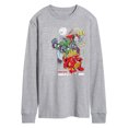 thumbnail image 1 of Marvel The Avengers - Mech Schematic - Adult Long Sleeve Graphic T-Shirt, 1 of 5