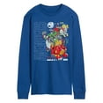 thumbnail image 1 of Marvel The Avengers - Mech Schematic - Adult Long Sleeve Graphic T-Shirt, 1 of 5