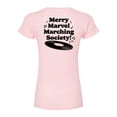 thumbnail image 1 of Marvel The Avengers - Merry Marching Society - Juniors Fitted Graphic T-Shirt, 1 of 5