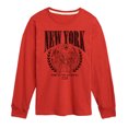 thumbnail image 1 of Marvel The Avengers - NYC - Toddler And Youth Long Sleeve Graphic T-Shirt, 1 of 5