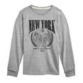thumbnail image 1 of Marvel The Avengers - NYC - Toddler And Youth Long Sleeve Graphic T-Shirt, 1 of 5