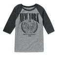 thumbnail image 1 of Marvel The Avengers - NYC - Toddler And Youth Raglan, 1 of 4
