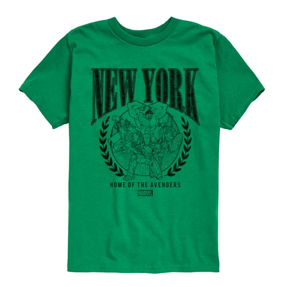 Marvel The Avengers - NYC - Toddler And Youth Short Sleeve Graphic T-Shirt