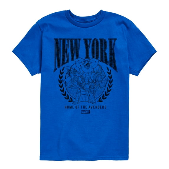 Marvel The Avengers - NYC - Toddler And Youth Short Sleeve Graphic T-Shirt