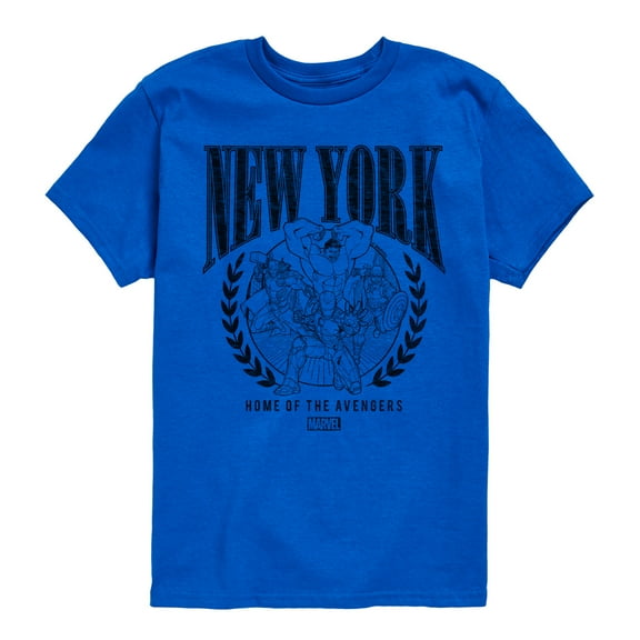 Marvel The Avengers - NYC - Toddler And Youth Short Sleeve Graphic T-Shirt