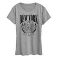 thumbnail image 1 of Marvel The Avengers - NYC - Women's Short Sleeve Graphic T-Shirt, 1 of 5