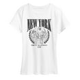 thumbnail image 1 of Marvel The Avengers - NYC - Women's Short Sleeve Graphic T-Shirt, 1 of 5