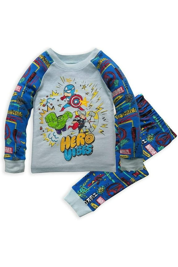 Marvel The Avengers Pajama for Boys, Size 5