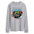 thumbnail image 1 of Marvel The Avengers - Paper Rip - Adult Long Sleeve Graphic T-Shirt, 1 of 5