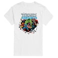 thumbnail image 1 of Marvel The Avengers - Paper Rip - Adult Short Sleeve Graphic T-Shirt, 1 of 5