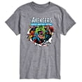 thumbnail image 1 of Marvel The Avengers - Paper Rip - Adult Short Sleeve Graphic T-Shirt, 1 of 5