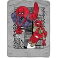 thumbnail image 1 of Marvel The Avengers, “Power City” Micro Raschel Throw Blanket, 46” x 60”, 1 of 1