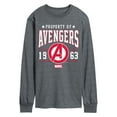 thumbnail image 1 of Marvel The Avengers - Property Of - Adult Long Sleeve Graphic T-Shirt, 1 of 5