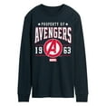thumbnail image 1 of Marvel The Avengers - Property Of - Adult Long Sleeve Graphic T-Shirt, 1 of 5