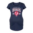thumbnail image 1 of Marvel The Avengers - Property Of - Maternity Scoop Neck Graphic T-Shirt, 1 of 5