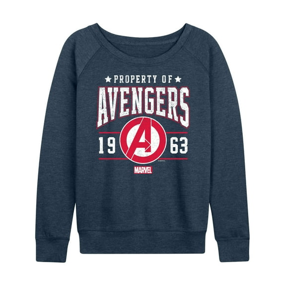 Marvel The Avengers - Property Of - Women's French Terry Pullover Sweatshirt