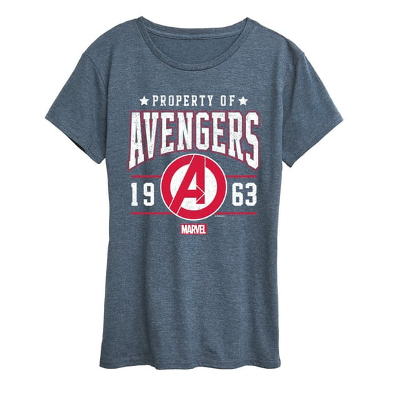 Marvel The Avengers - Property Of - Women's Short Sleeve Graphic T-Shirt