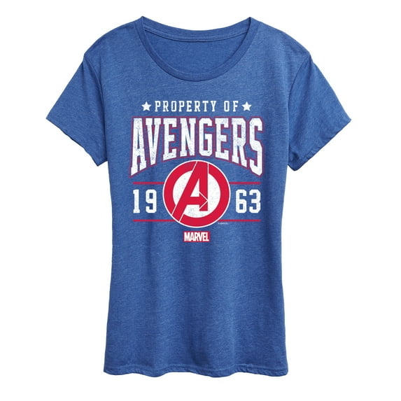 Marvel The Avengers - Property Of - Women's Short Sleeve Graphic T-Shirt
