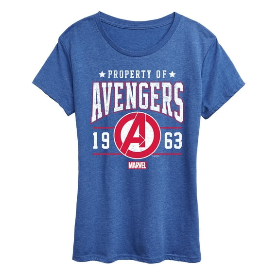 Marvel The Avengers - Property Of - Women's Short Sleeve Graphic T-Shirt