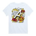 thumbnail image 1 of Marvel The Avengers - Scribble Doodles - Toddler And Youth Short Sleeve Graphic T-Shirt, 1 of 5