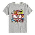 thumbnail image 1 of Marvel The Avengers - Sketch - Toddler And Youth Short Sleeve Graphic T-Shirt, 1 of 5