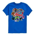 thumbnail image 1 of Marvel The Avengers - Stickers Style - Toddler And Youth Short Sleeve Graphic T-Shirt, 1 of 5