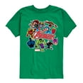 thumbnail image 1 of Marvel The Avengers - Stickers Style - Toddler And Youth Short Sleeve Graphic T-Shirt, 1 of 5