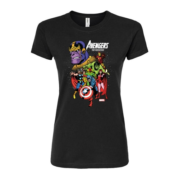 Marvel The Avengers - Vs Thanos - Juniors Fitted Graphic T-Shirt