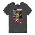 thumbnail image 1 of Marvel The Avengers - Vs Thanos - Toddler And Youth Short Sleeve Graphic T-Shirt, 1 of 5