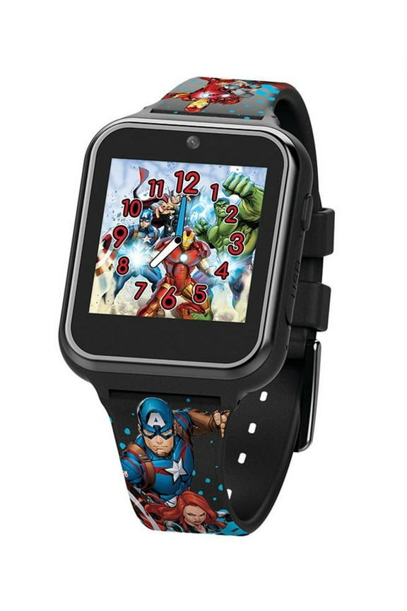 The Avengers iTime Unisex Child Interactive Smart Watch 40mm (AVG4597)
