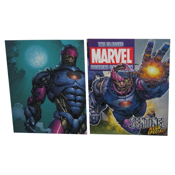 Marvel The Classic Figure Collection Eaglemoss Mega Special Book w/ Poster - (NO Figure)