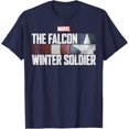 Marvel The Falcon And The Winter Soldier Shield Logo TShirt