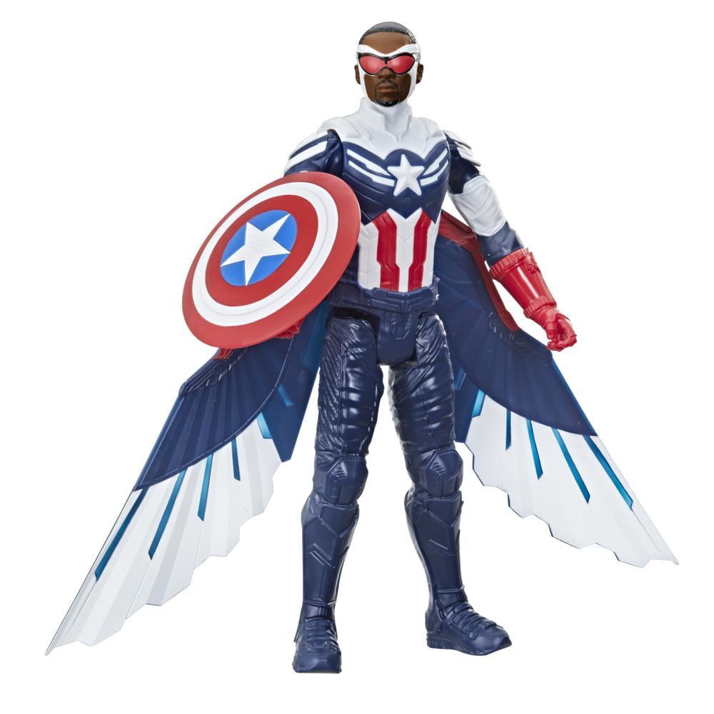 Marvel: The Falcon and the Winter Soldier Captain America Kids Toy Action Figure for Boys and Girls (7)