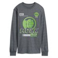 thumbnail image 1 of Marvel - The Hulk Jersey - Men's Long Sleeve Graphic T-Shirt, 1 of 4